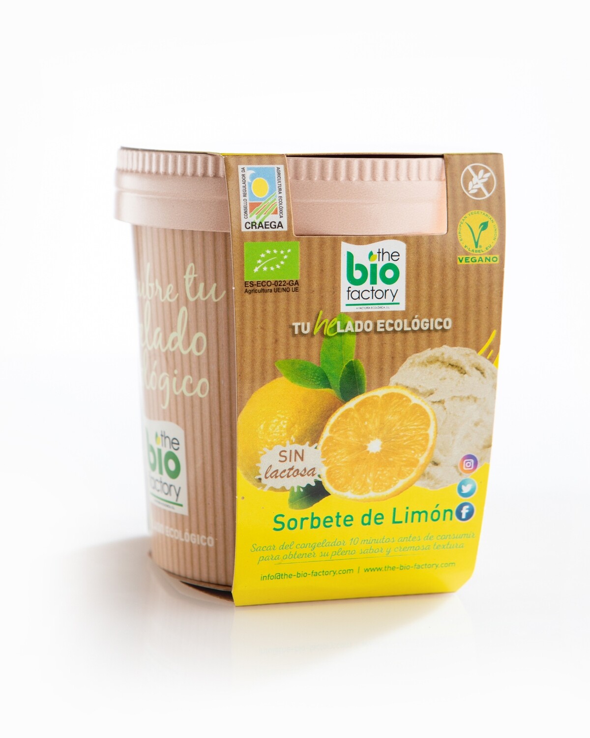 HELADO VEGANO ECOLÓGICO DE LIMON 480 ML (Envío gratuito) HELADO VEGANO ECOLÓGICO DE LIMON 480 ML (Envío gratuito)