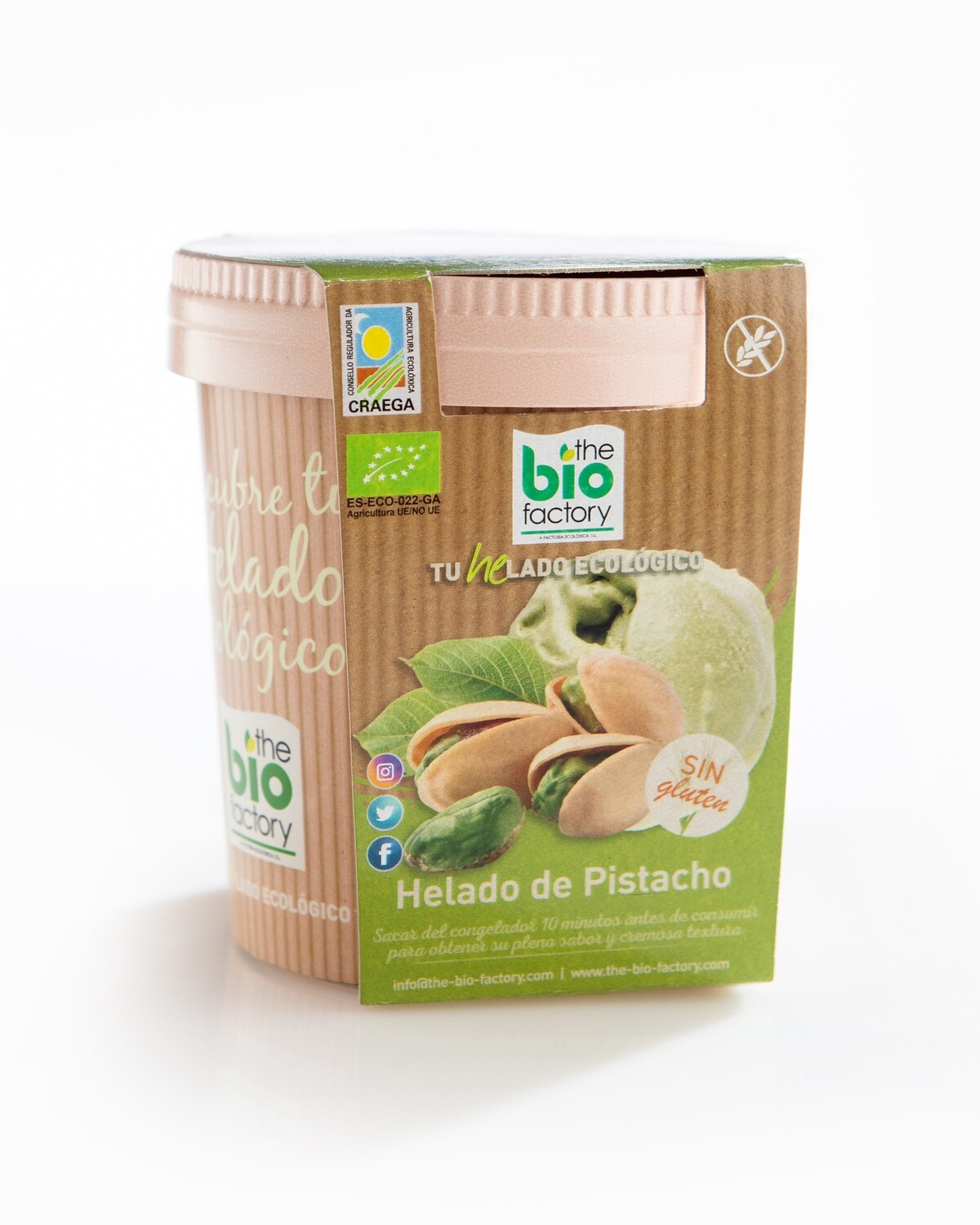 HELADO DE PISTACHO ECOLÓGICO 480 ML (Envío Gratuito) HELADO DE PISTACHO ECOLÓGICO 480 ML (Envío Gratuito)