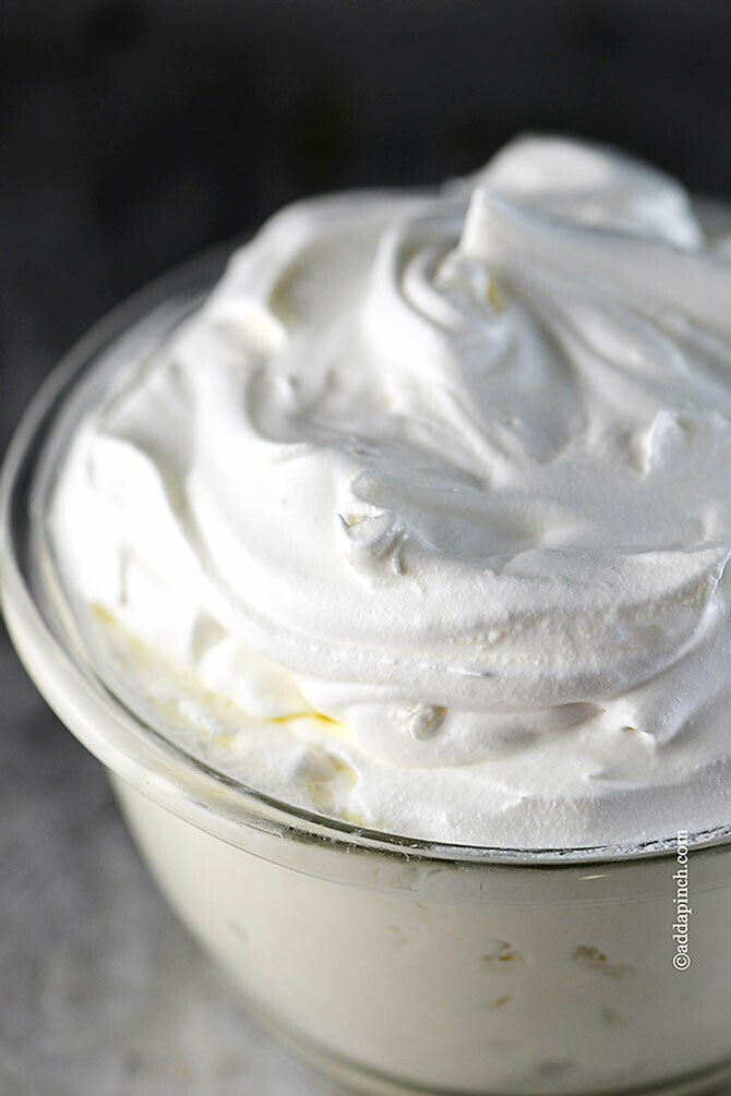 Medium Tub Fresh Whipped Cream
