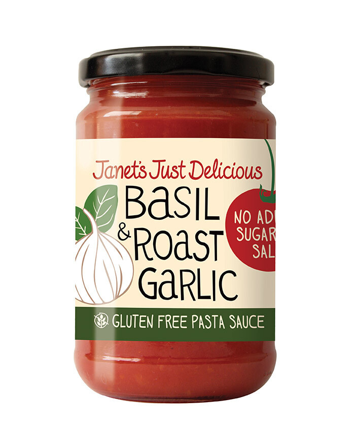 Janet's Basil & Roast Garlic Pasta Sauce