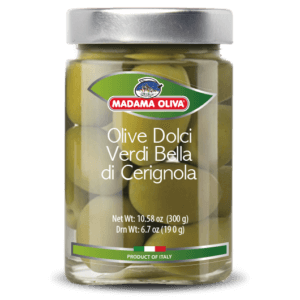 Madame Olivia Verde Olives