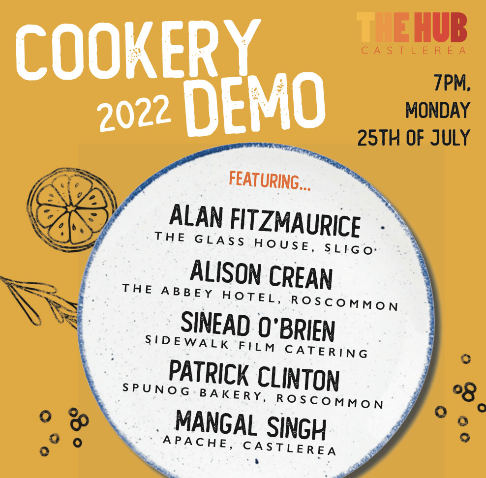 The Hub Cookery Demo Ticket 2022