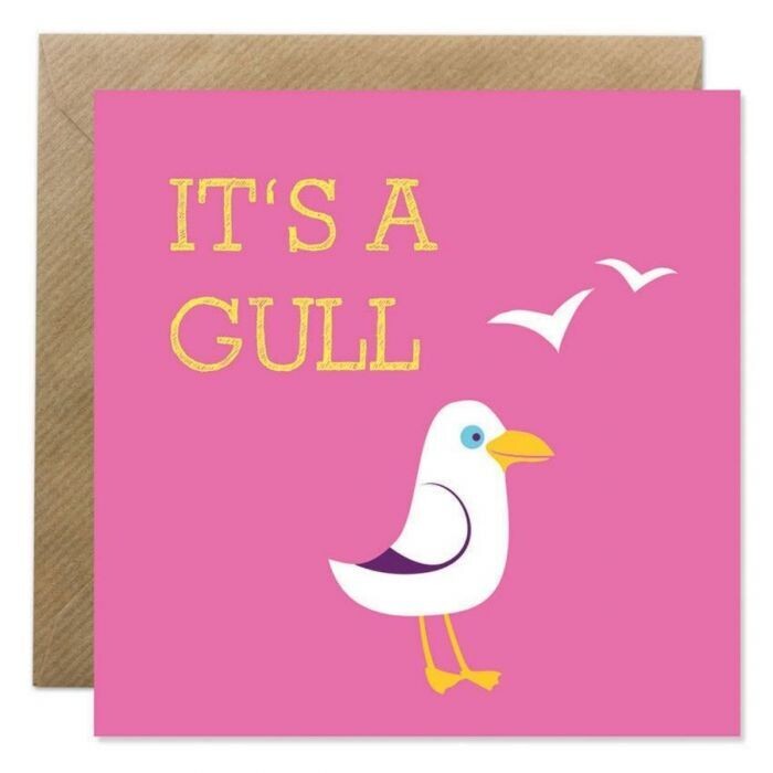 It's A Gull - Greeting Card