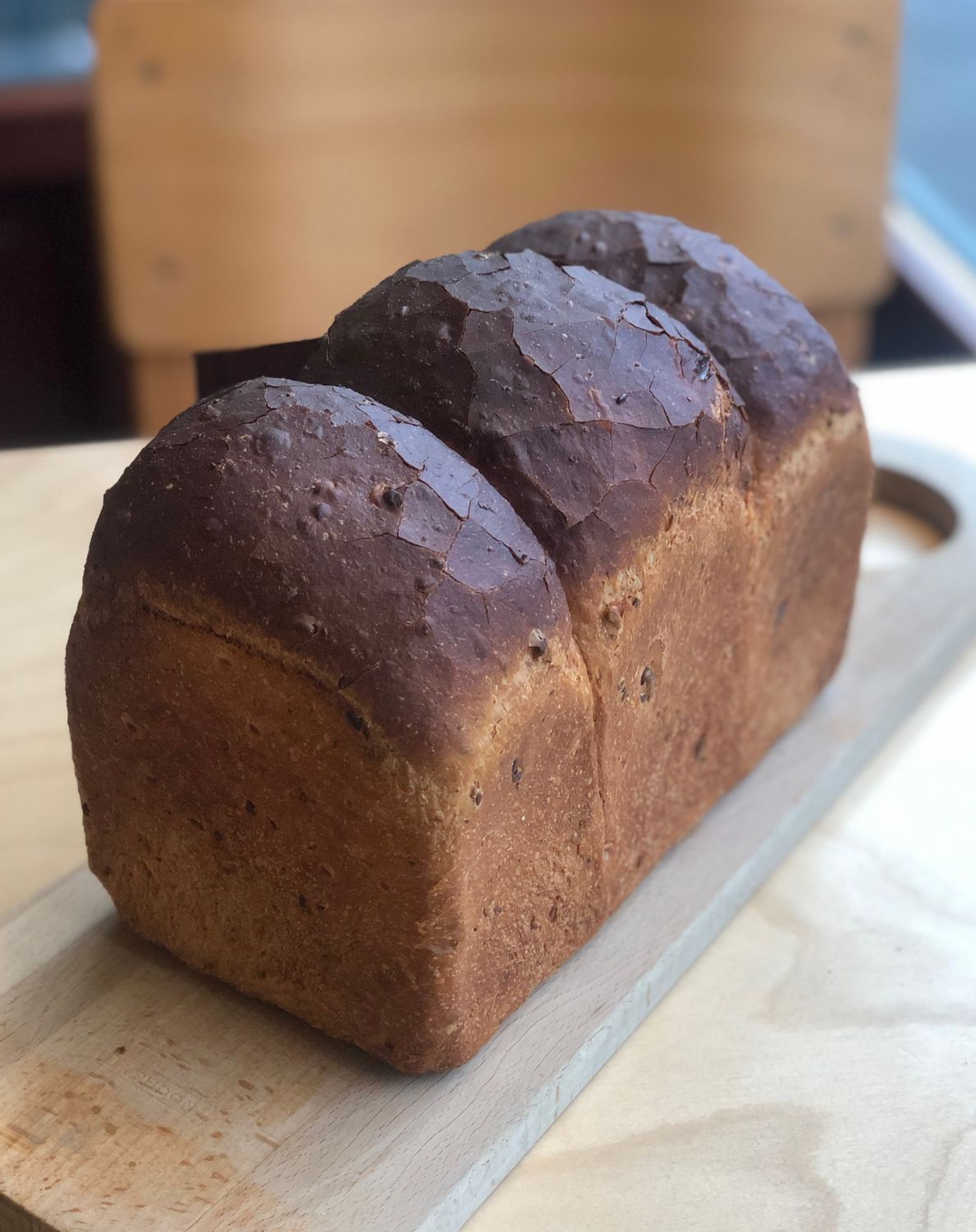 Multiseed Loaf Sliced