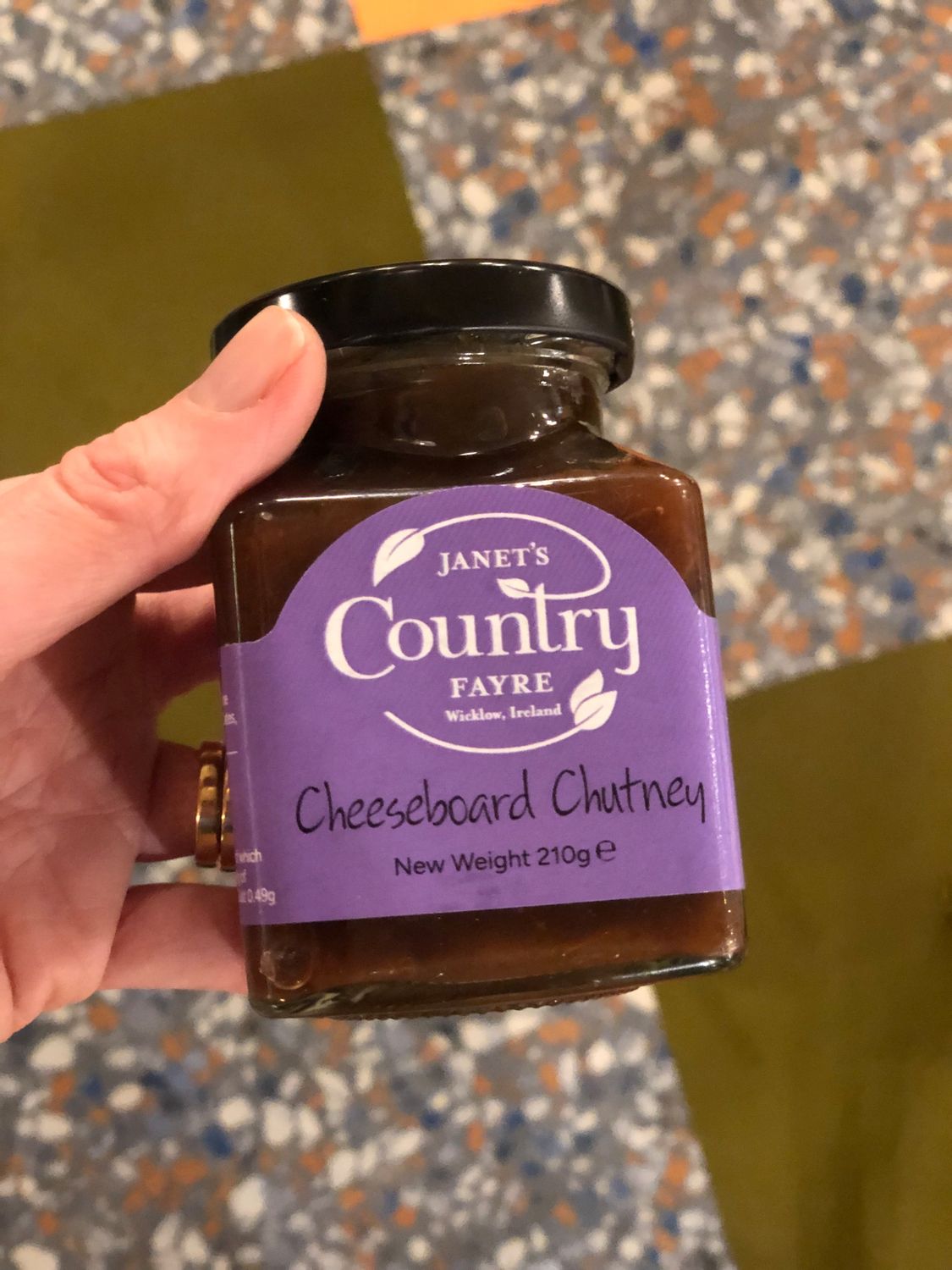 Janet's Cheeseboard Chutney 