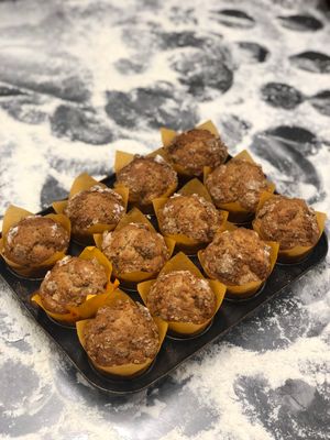 Apple Cinnamon &amp; Poppyseed Muffin