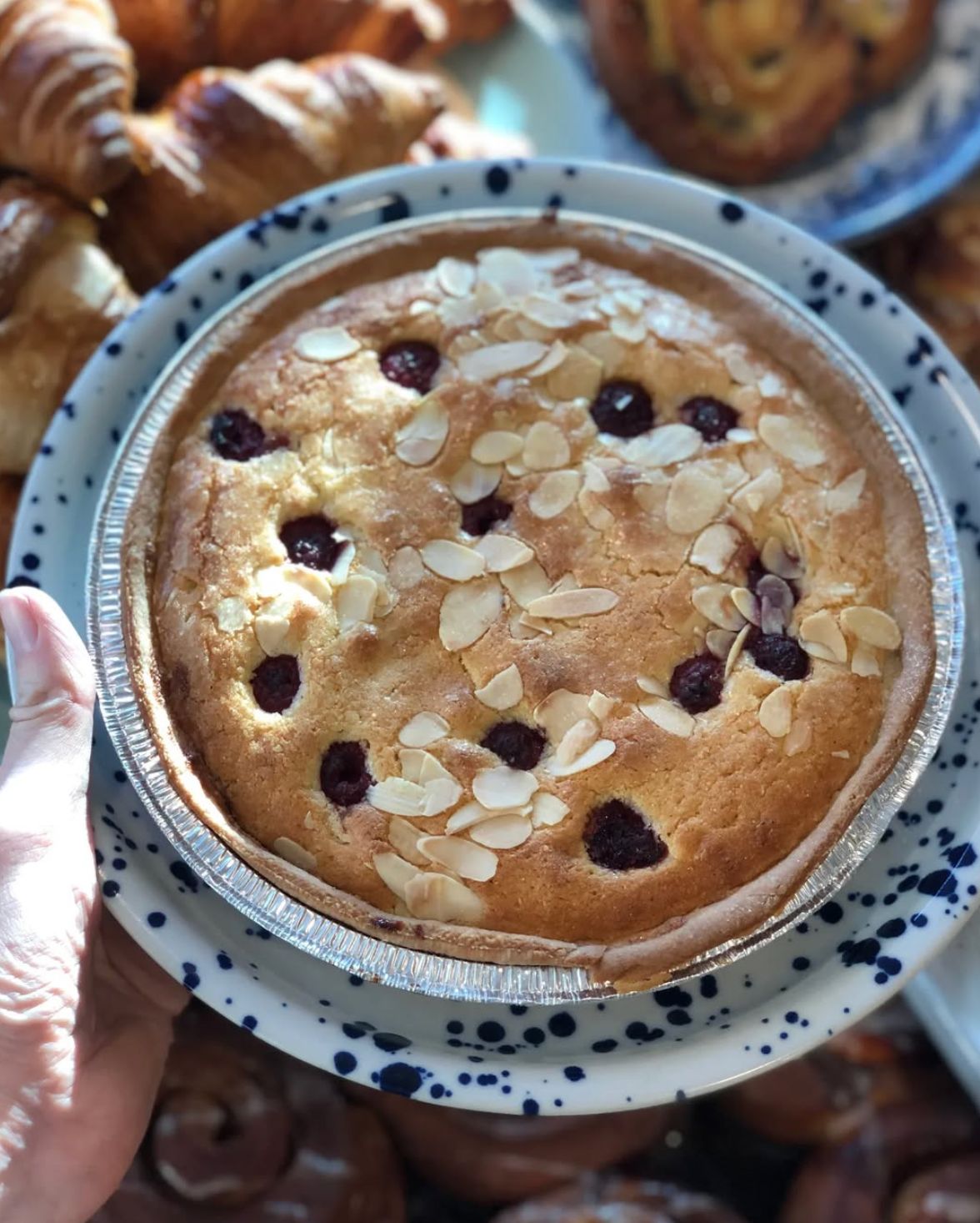 Raspberry &amp; Almond Bakewell Tart