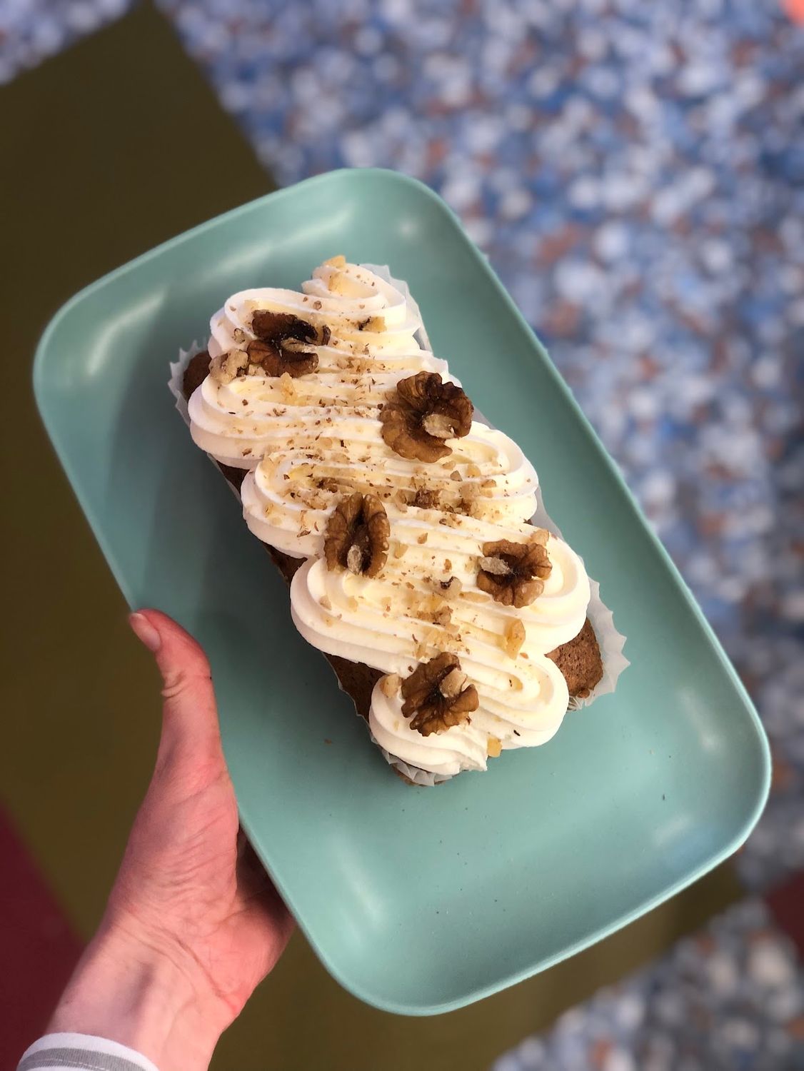 Carrot &amp; Walnut Cake