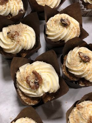 Carrot &amp; Walnut Muffin