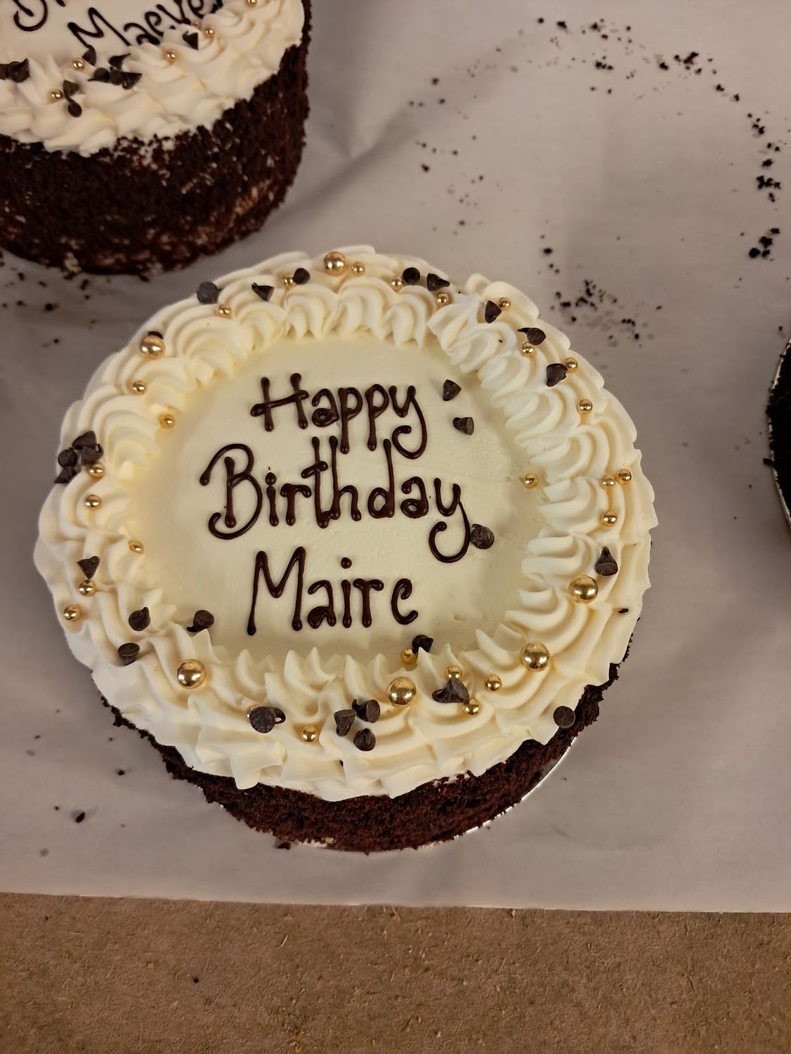 6" Butter Icing Birthday Cake (Collect after 1pm)