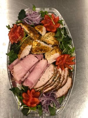Cold Meat Salad Platter (Per Person)