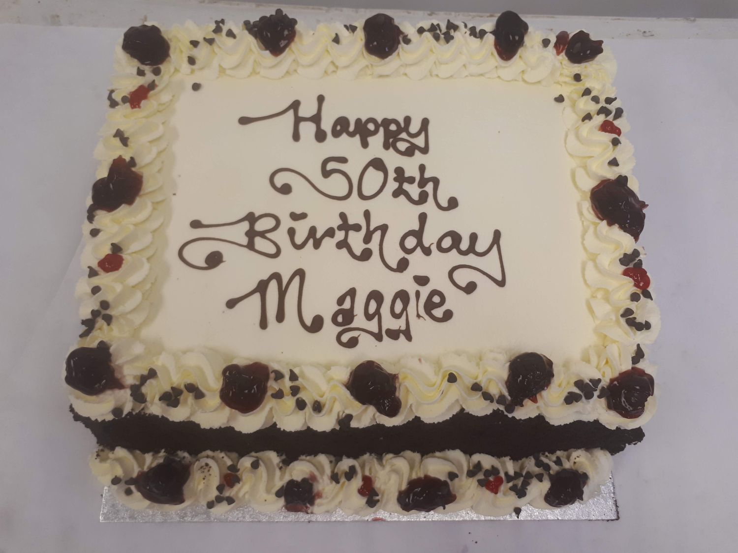 14" Black Forest Gateau Cake (Collect after 1.30pm)