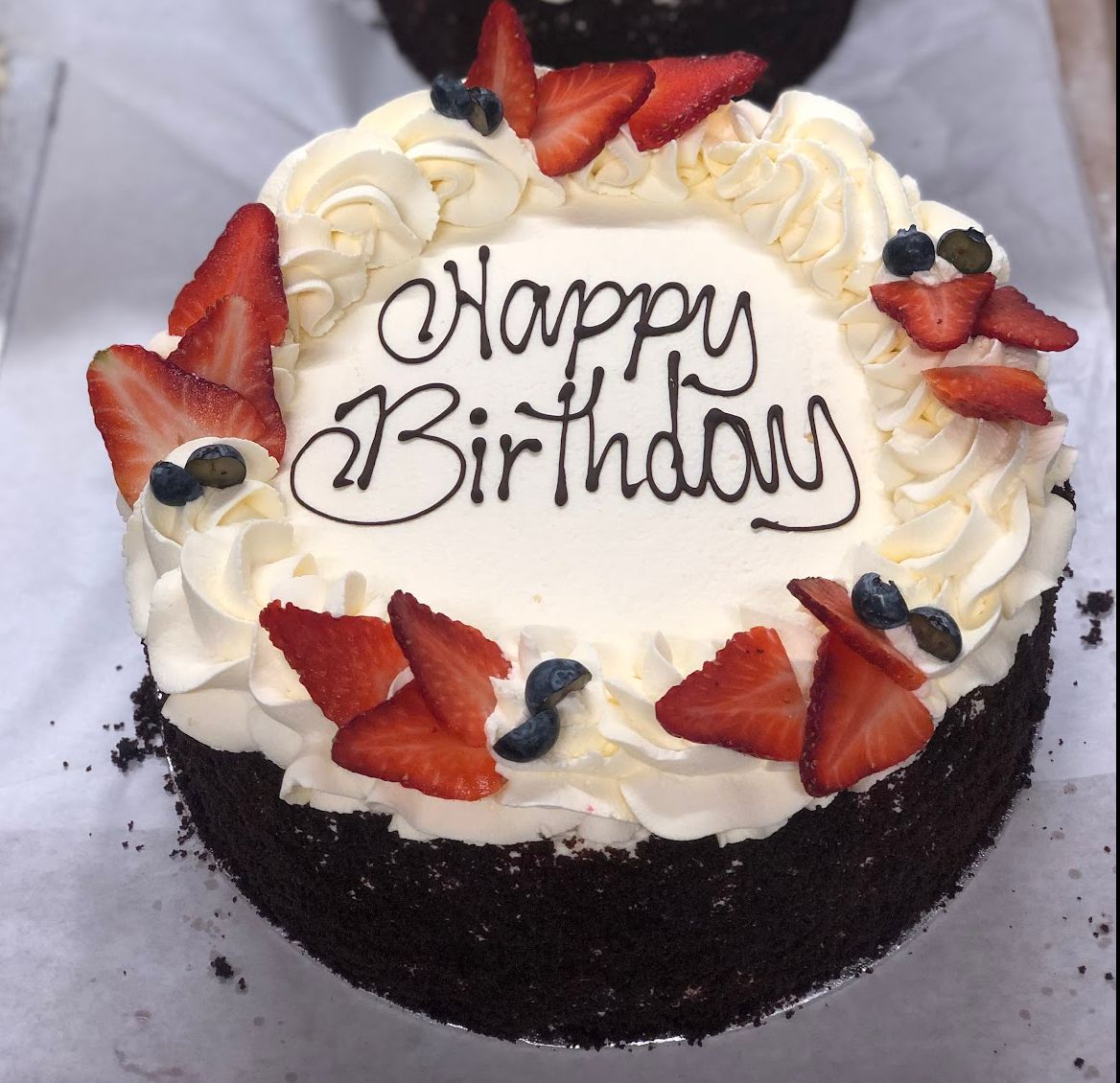 9" Gluten Free Cream Cake - Collect after 2pm