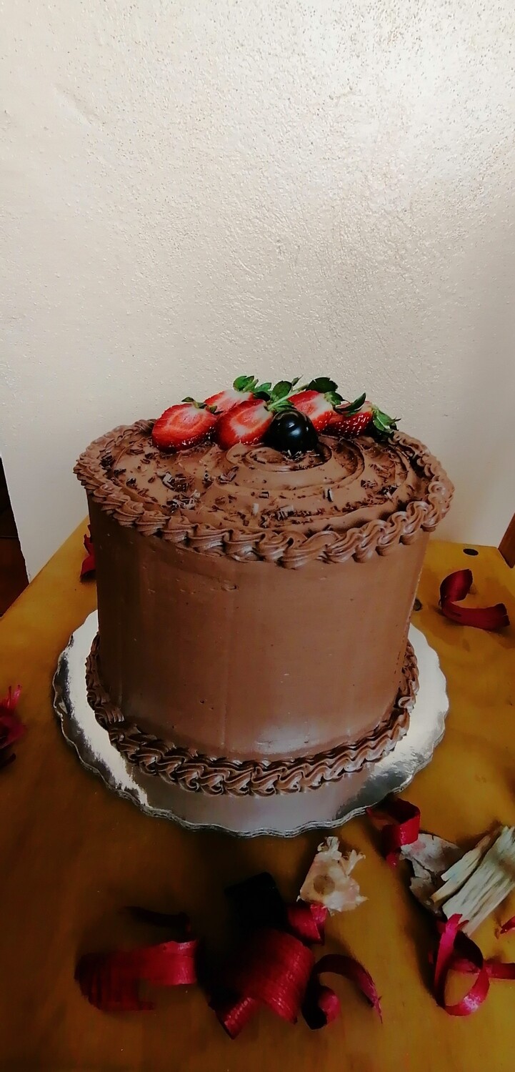 Pastel de Trufa de Chocolate