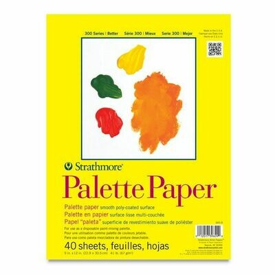 Strathmore Disposable Palette 9x12 40 Sheets