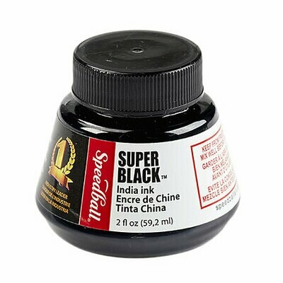 SUPER BLACK INDIA INK2OZ