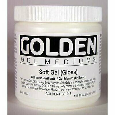 8 Oz. Semi-gloss Soft Gel