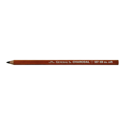 General's Charcoal Pencils, 6B