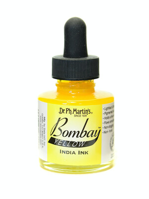 BOMBAY INK YELLOW 1OZ