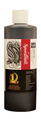 Speedball Super Black India Ink 16 oz