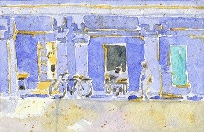 Watercolor Postcards, July 20th