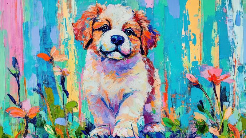 Pet Portraits in Acrylic, July 30th