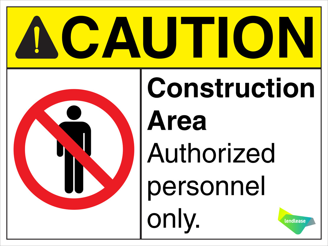 Generic Safety - Caution - 10&quot;x14&quot; Coroplast