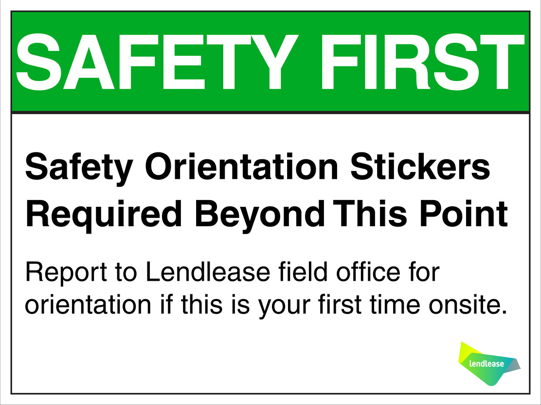 Generic Safety - Safety First - 18&quot;x24&quot; Coroplast