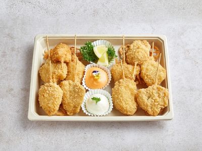 Snapper Fry Kushi with Japanese Mayo