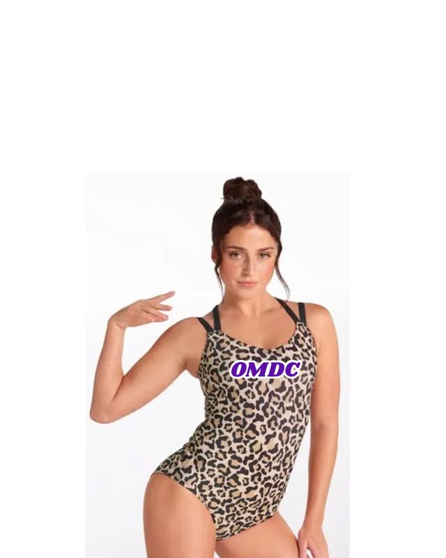 Leopard print logo leo