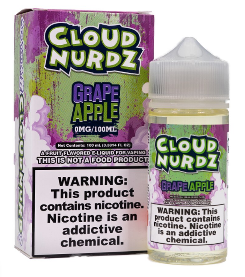 Cloud Nurdz Grape Apple 0mg