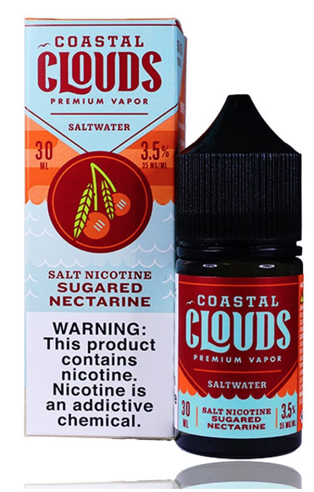 Coastal Clouds Salt Sugared Nictarine 50 mg