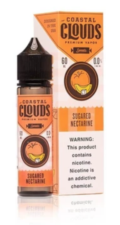 Coastal Clouds Sugared Nectarine 0mg