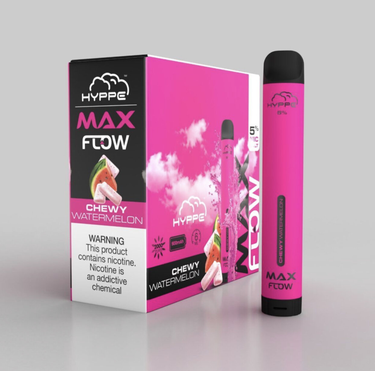 Hyppe Max Flow 5% Chewy Watermelon