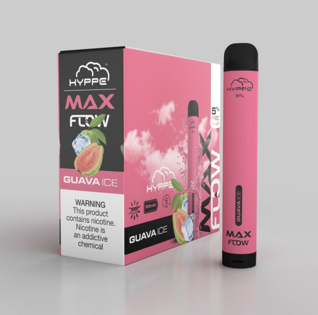 Hyppe Max Flow 5% Guava Ice
