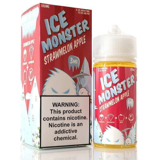 Ice Monster Strawmelon Apple 0mg
