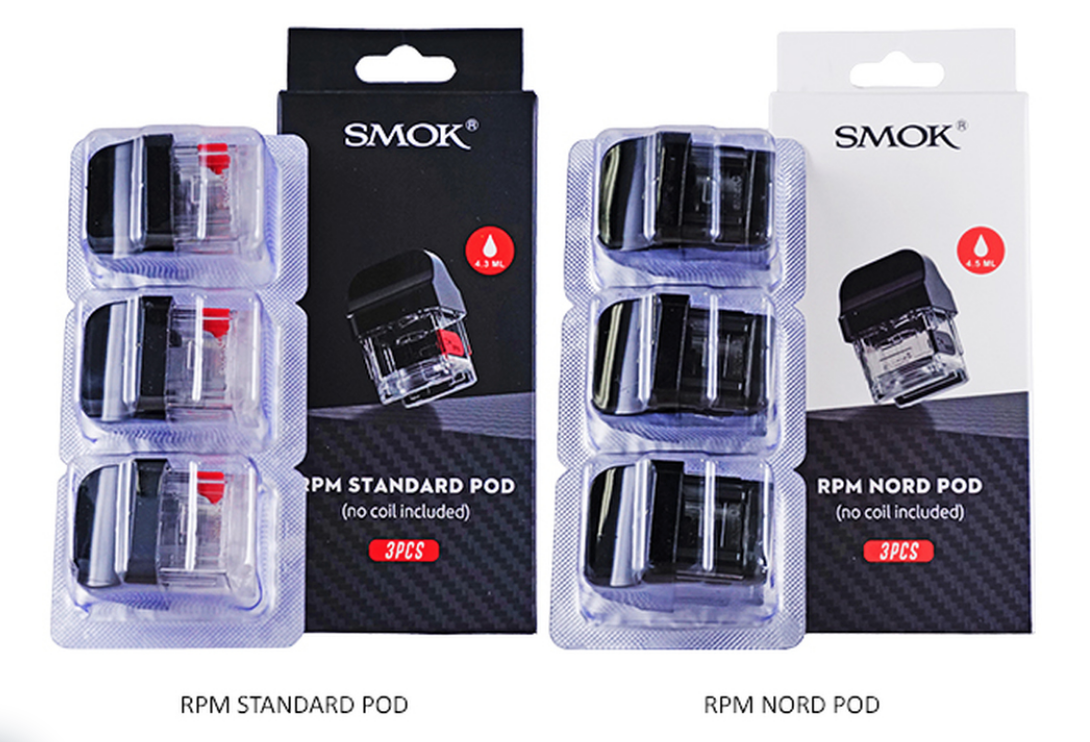Smok RPM Nord Pod No Coil Pack Of Three