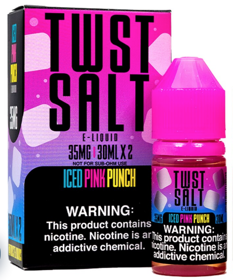 Twist Salt Iced Pink Punch Lemonade 35 mg