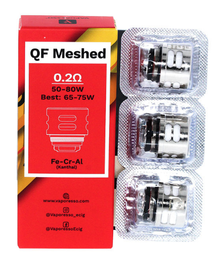 Vaporesso Qf Meshed 0.2 PACK OF THREE