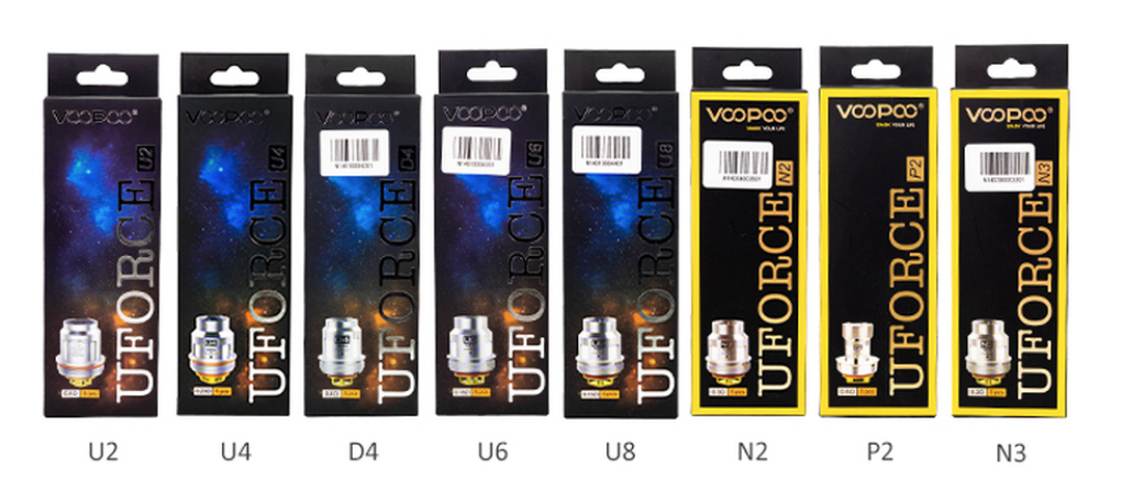 Voopoo Uforce D4 Coils Pack Of Five