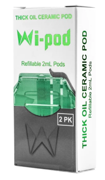 Wi - Pod Thick Oil Ceramic Pod Pack Of Two