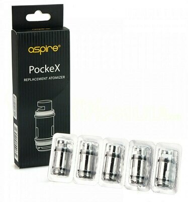 Aspire PocketX 1.2 Ohm PACK OF FIVE
