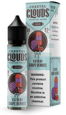 Coastal Clouds Iced Grape Berries 0mg
