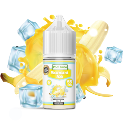 Pod Juice Salt Banana Ice 55 mg