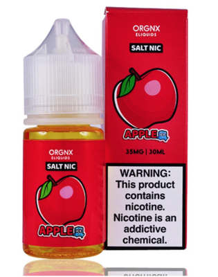 Orgnx Salt Nic Apple Ice 35 mg