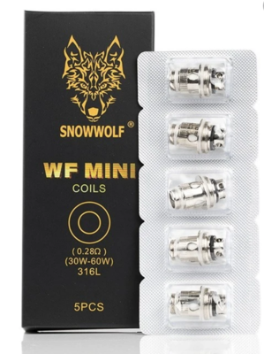 Snowwolf WF Mini Coil 0.28 Five Pack