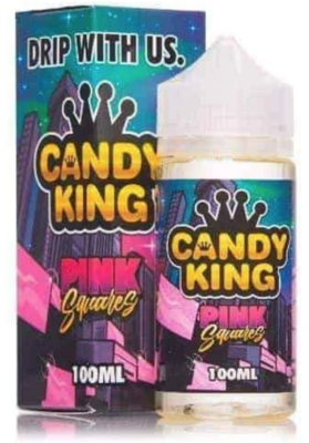Candy King Pink Squares 0mg