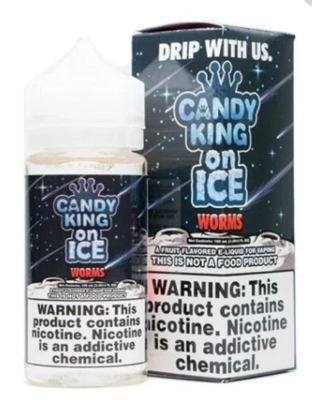 Candy King On Salt Iced Worms 50mg
