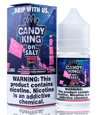 Candy King Salt Pink Squares 35mg