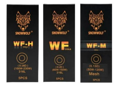 Snowwolf WF-M 0.13 Coil FIVE PACK